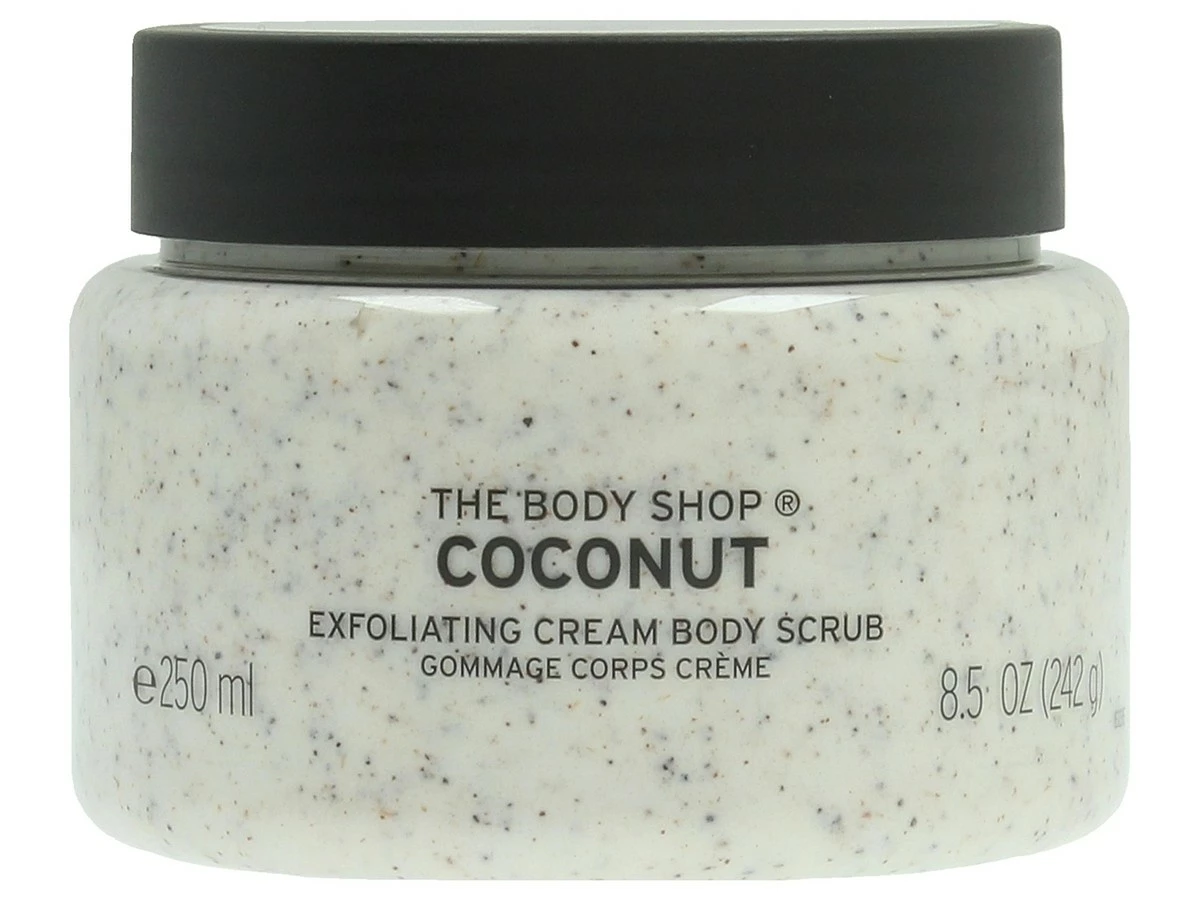 The Body Shop Coconut Exfoliating Cream Body Scrub, 8.5 Oz 3 The Body Shop Coconut Exfoliating Cream Body Scrub, 8.5 Oz