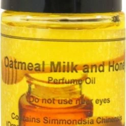 Eclectic Lady Oatmeal Milk And Honey Perfume Oil, Large - Organic Jojoba Oil, Roll On, 1 Oz