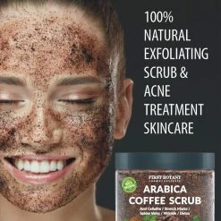 First Botany Cosmeceuticals Store 100% Natural Arabica Coffee Scrub With Organic Coffee, Coconut And Shea Butter - Best Acne, Anti Cellulite And Stretch Mark Treatment, Spider Vein Therapy For Varicose Veins & Eczema 10 Oz -Moisturizers Sales hmu9ewlf5rnaj9cehv0ouvu35ays