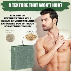 The Black Stuff Pine Tar Soap For Men - Mens Natural Soap - Longer Lasting Handmade All Natural Mens Soap - Bar Soap With Pine, Basil And Spearmint - Mens Natural Bar Soap With Activated Charcoal Volcanic Pumice 13 The Black Stuff Pine Tar Soap For Men - Mens Natural Soap - Longer Lasting Handmade All Natural Mens Soap - Bar Soap With Pine, Basil And Spearmint - Mens Natural Bar Soap With Activated Charcoal Volcanic Pumice -Moisturizers Sales hplzfhhy72i7h5l7773kigs685fg