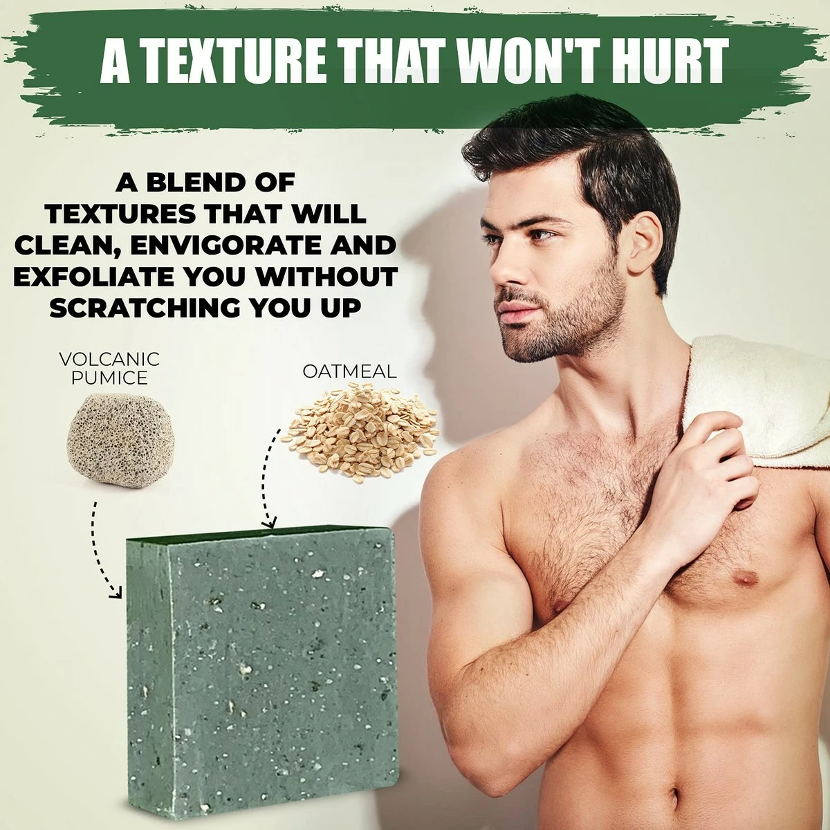 The Black Stuff Pine Tar Soap For Men - Mens Natural Soap - Longer Lasting Handmade All Natural Mens Soap - Bar Soap With Pine, Basil And Spearmint - Mens Natural Bar Soap With Activated Charcoal Volcanic Pumice 7 The Black Stuff Pine Tar Soap For Men - Mens Natural Soap - Longer Lasting Handmade All Natural Mens Soap - Bar Soap With Pine, Basil And Spearmint - Mens Natural Bar Soap With Activated Charcoal Volcanic Pumice - Image 5