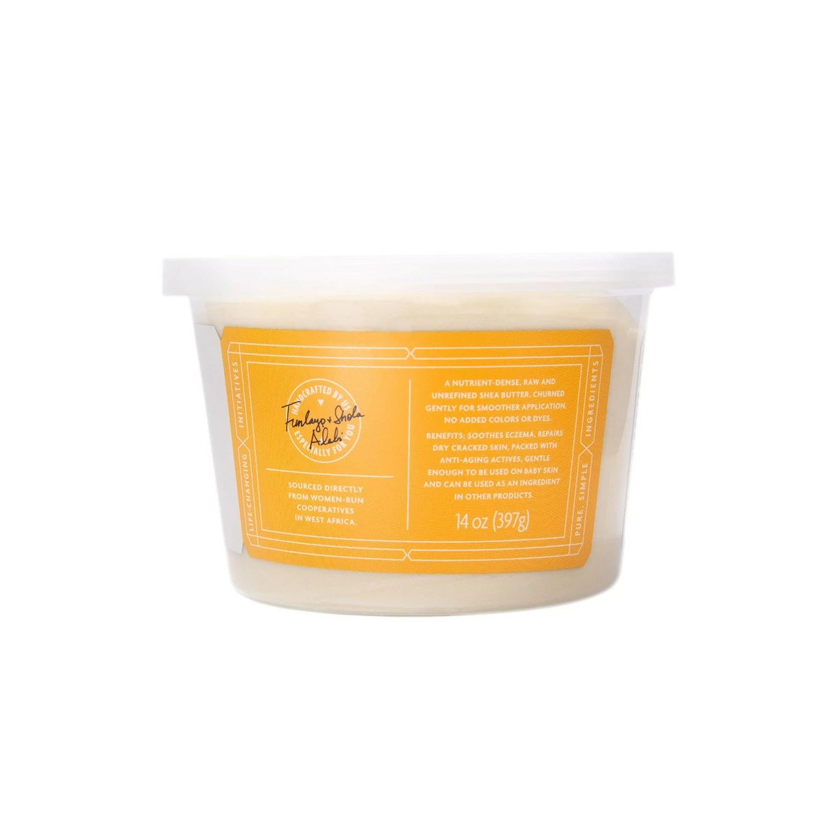 Shea Radiance Unrefined Organic Handcrafted Shea Butter - Face, Body, Hand, Skin & Hair Moisturizer - For All Skin Types | Orange & Cloves (14oz) 4 Shea Radiance Unrefined Organic Handcrafted Shea Butter - Face, Body, Hand, Skin & Hair Moisturizer - For All Skin Types | Orange & Cloves (14oz) - Image 2