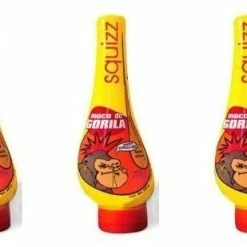 Jitonrad Moco De Gorila Snot Gorilla Gel Extreme Hold Yellow Squizz 11.99 Oz QTY 3