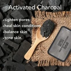 One With Nature Store DEAD SEA Salt CHARCOAL SOAP 4 OZ 3 Pk – Activated Charcoal, Shea Butter, Argan Oil. For Problem Skin, Skin Detox, Anti Aging, Natural Essential Oil Fragrance. 9 One With Nature Store DEAD SEA Salt CHARCOAL SOAP 4 OZ 3 Pk – Activated Charcoal, Shea Butter, Argan Oil. For Problem Skin, Skin Detox, Anti Aging, Natural Essential Oil Fragrance. -Moisturizers Sales i1rn59sd5p5139mbazpgeplky2ld