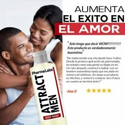 PhermaLabs Feromonas Jabón Corporal (Fragancia Original) Para Mujer - Botella De 10 Fl Oz- Atraer Hombres Instantáneamente- Mayor Concentración De Feromonas -Moisturizers Sales i37glwp693fp9b56ivueoj1avhmu