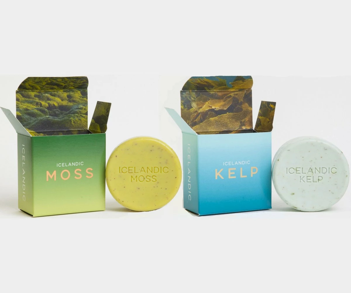 Kalastyle Hallo Sapa (Hello Soap) Icelandic MOSS And Icelandic KELP/TWO PACK 4.3oz Soap 3 Kalastyle Hallo Sapa (Hello Soap) Icelandic MOSS And Icelandic KELP/TWO PACK 4.3oz Soap