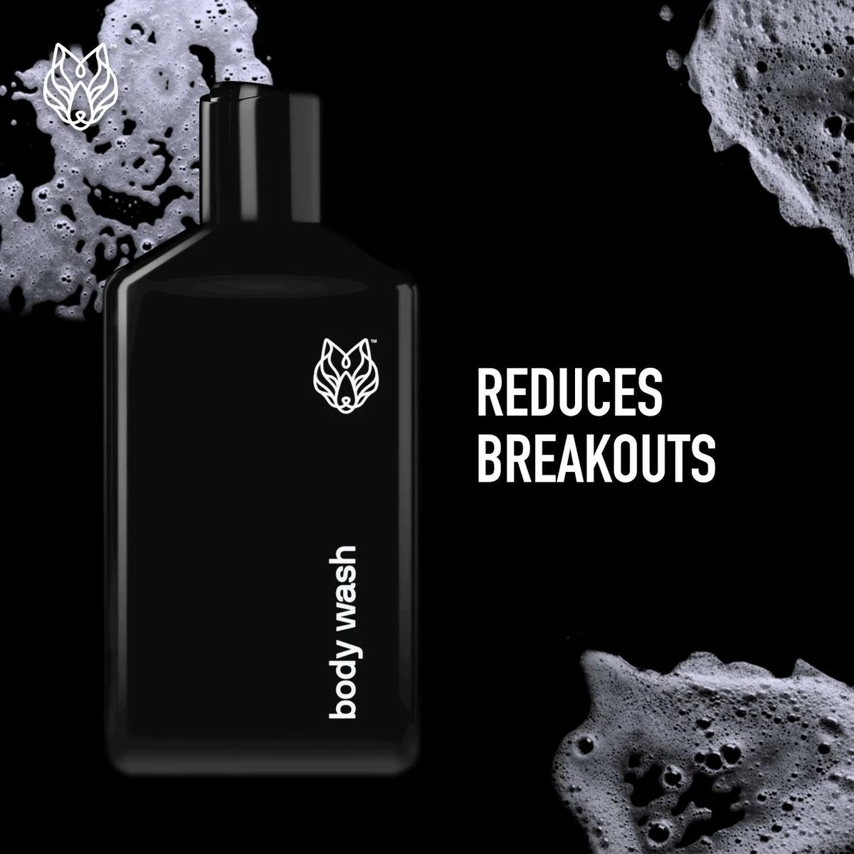 Black Wolf Store Black Wolf Nation Activated Charcoal Body Wash - 10 Fl Oz - Activated Charcoal And Salicylic Acid Reduce Acne Breakouts And Removes Unwanted Toxins From Your Skin (1 Pack) 6 Black Wolf Store Black Wolf Nation Activated Charcoal Body Wash - 10 Fl Oz - Activated Charcoal And Salicylic Acid Reduce Acne Breakouts And Removes Unwanted Toxins From Your Skin (1 Pack) - Image 4