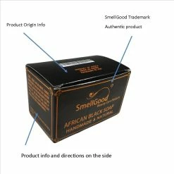 SmellGood - African Black Soap, Totally Natural, Best Quality, Raw And Organic Soap, Great For Body And Face Wash, Imported From Ghana, 1 LB Bar, 4 Units Set -Moisturizers Sales i7sfbreudqac524lprez2uo08sp1