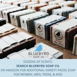 BLUEBYRD Soap Co. Sandalwood Bourbon Soap Bar | Moisturizing Soap Wash For Face, Body, And Hands | Vegan And Paraben Free | Sandalwood Bar Soap Moisturizing Shea Butter & Olive Oil (BOURBON) -Moisturizers Sales i8fn7jq89e71mes2va7tipfrwvns