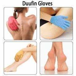 Duufin 14 Pairs Exfoliating Gloves Body Scrub Bath Gloves Exfoliator Body Wash Glove For Shower, Spa, Massage And Body Scrubs 11 Duufin 14 Pairs Exfoliating Gloves Body Scrub Bath Gloves Exfoliator Body Wash Glove For Shower, Spa, Massage And Body Scrubs -Moisturizers Sales i96sg5caeuck5e9ki4mwhgxugtje