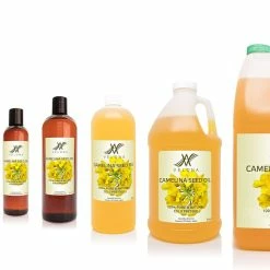 Velona Store Camelina Seed Oil By Velona - 24 Oz | 100% Pure And Natural Carrier Oil | Unrefined, Cold Pressed | Cooking And Skin, Face, Hair, Body | Use Today - Enjoy Results