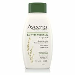 Aveeno Active Naturals Daily Moisturizing Body Wash 12 Oz. (Pack Of 3)