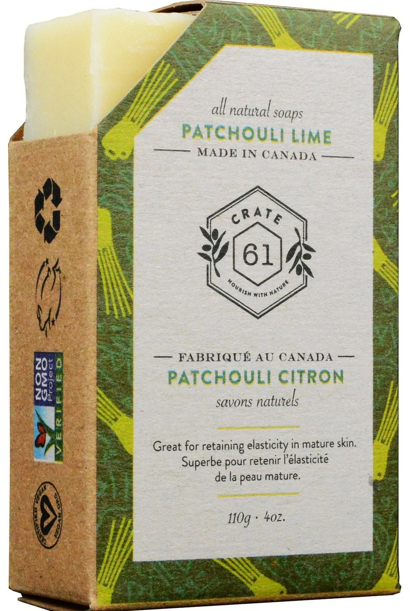 Crate 61 Organics Crate 61 "For Him" Soap 6-Pack Box Set, 100% Vegan Cold Process Bar Soap, Scented With Premium Essential Oils And Natural Flavors, For Men And Women, Face And Body, Alpine & Spice, Eucamint, Tango Mango, Oatmeal Shea, Patchouli Lime, Activated Charcoal 7 Crate 61 Organics Crate 61 "For Him" Soap 6-Pack Box Set, 100% Vegan Cold Process Bar Soap, Scented With Premium Essential Oils And Natural Flavors, For Men And Women, Face And Body, Alpine & Spice, Eucamint, Tango Mango, Oatmeal Shea, Patchouli Lime, Activated Charcoal - Image 5