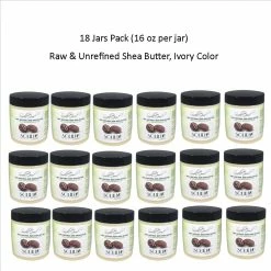 SmellGood - Pure Unrefined Shea Butter, Totally Natural And Organic, Ivory Color, Packed In 16 Oz Jar, 18 Units 9 SmellGood - Pure Unrefined Shea Butter, Totally Natural And Organic, Ivory Color, Packed In 16 Oz Jar, 18 Units -Moisturizers Sales igiuipjj8l6re8v8oyzd9m39pq3y