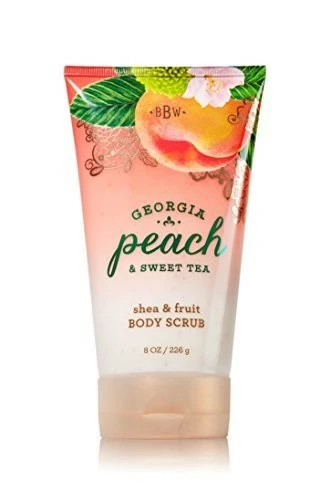 Bath & Body Works Georgia Peach & Sweet Tea Shea & Fruit Scrub 3 Bath & Body Works Georgia Peach & Sweet Tea Shea & Fruit Scrub