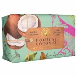 The English Soap Company Store The English Soap Company, Tropical Coconut Soap Bar, Anniversary Collection 200g