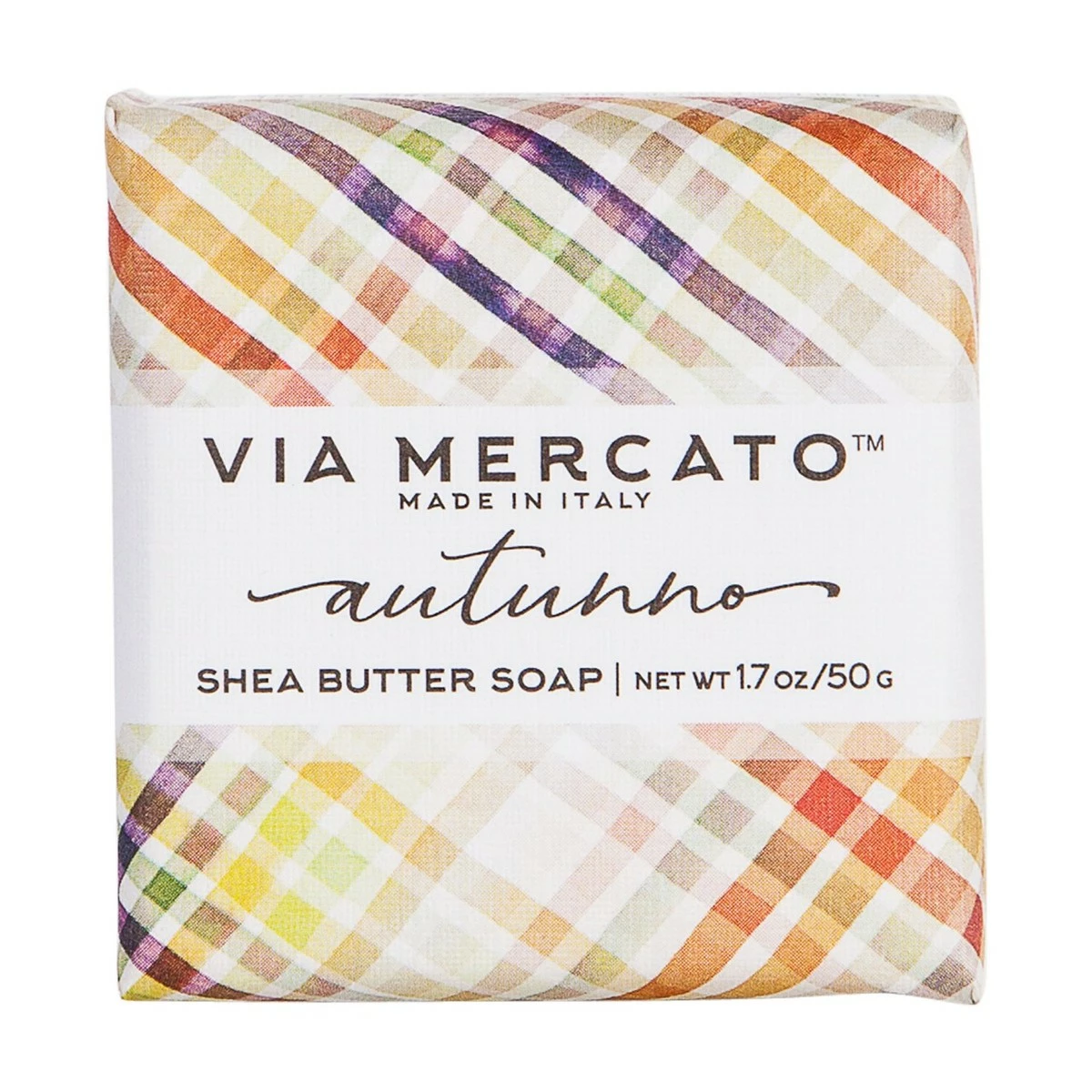 Via Mercato Natale Shea Butter Soap Boutique Luxury Gift Box (Set Of 4, 50g Each) - Autunno 7 Via Mercato Natale Shea Butter Soap Boutique Luxury Gift Box (Set Of 4, 50g Each) - Autunno - Image 5