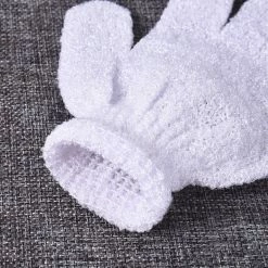 Hotop 4 Pairs Shower Gloves Scrubbing Gloves Dual-sided Exfoliating Glove Body Bath Scrubs, White 12 Hotop 4 Pairs Shower Gloves Scrubbing Gloves Dual-sided Exfoliating Glove Body Bath Scrubs, White -Moisturizers Sales irftih81nqoq518xrnd7pvya3h57