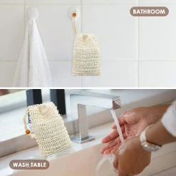 TCOTBE 2 Pack Soap Exfoliating Bag, Natural Sisal Soap Saver Bag Zero Waste Mesh Bar, Natural Soap Saver, Soap Loofah Holder Pouch For Shower,Organic Soap Bag With Pouch Holder For Shower Bath -Moisturizers Sales ixznrwwam2juze15zhow1qu0bzb2