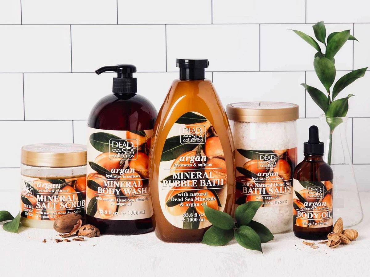 Dead Sea Collection Argan Oil Moisturizing Body Oil. 4 FL OZ 4 Dead Sea Collection Argan Oil Moisturizing Body Oil. 4 FL OZ - Image 2