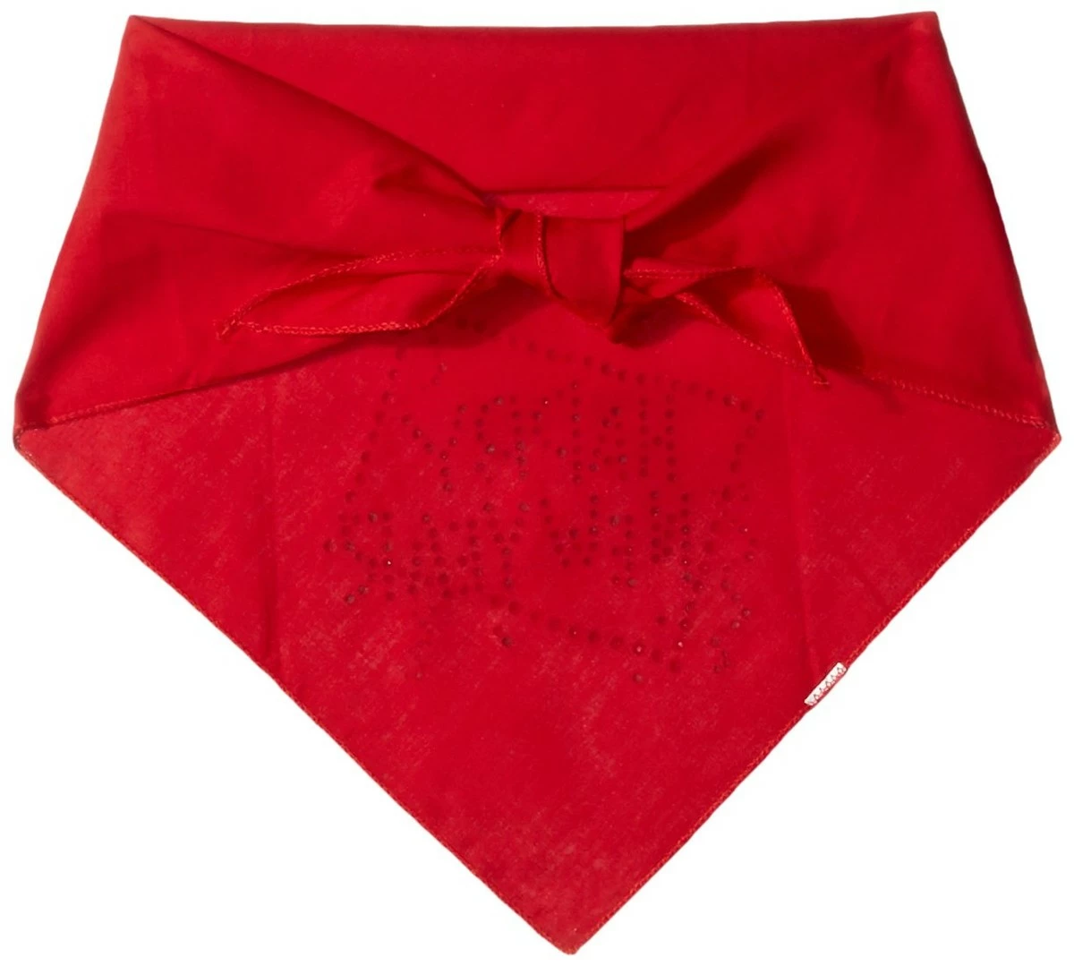 Mirage Pet Products Happy New Year Rhinestone Bandana, Large, Red 4 Mirage Pet Products Happy New Year Rhinestone Bandana, Large, Red - Image 2