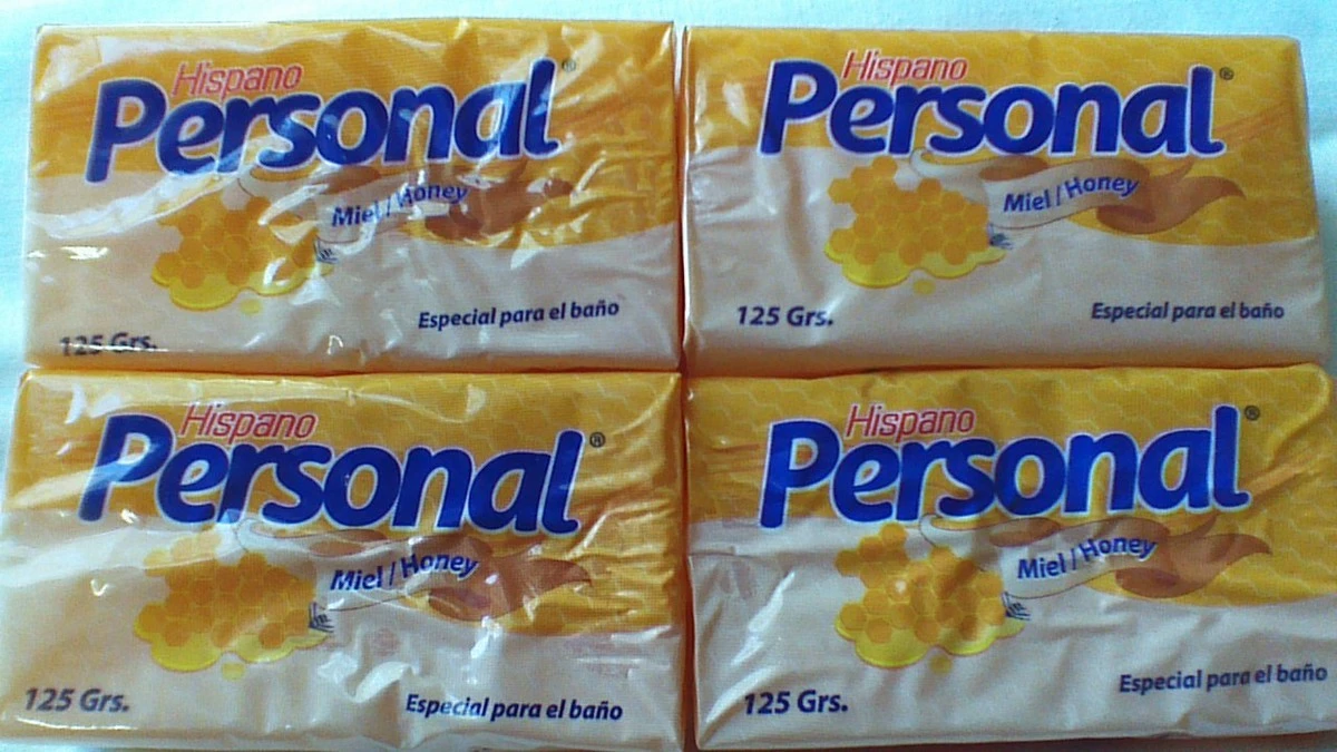 3 Hispano Personal Honey Miel Bar Soap 125g 4.4 Oz Each Great Dominica Soap Bars 3 3 Hispano Personal Honey Miel Bar Soap 125g 4.4 Oz Each Great Dominica Soap Bars