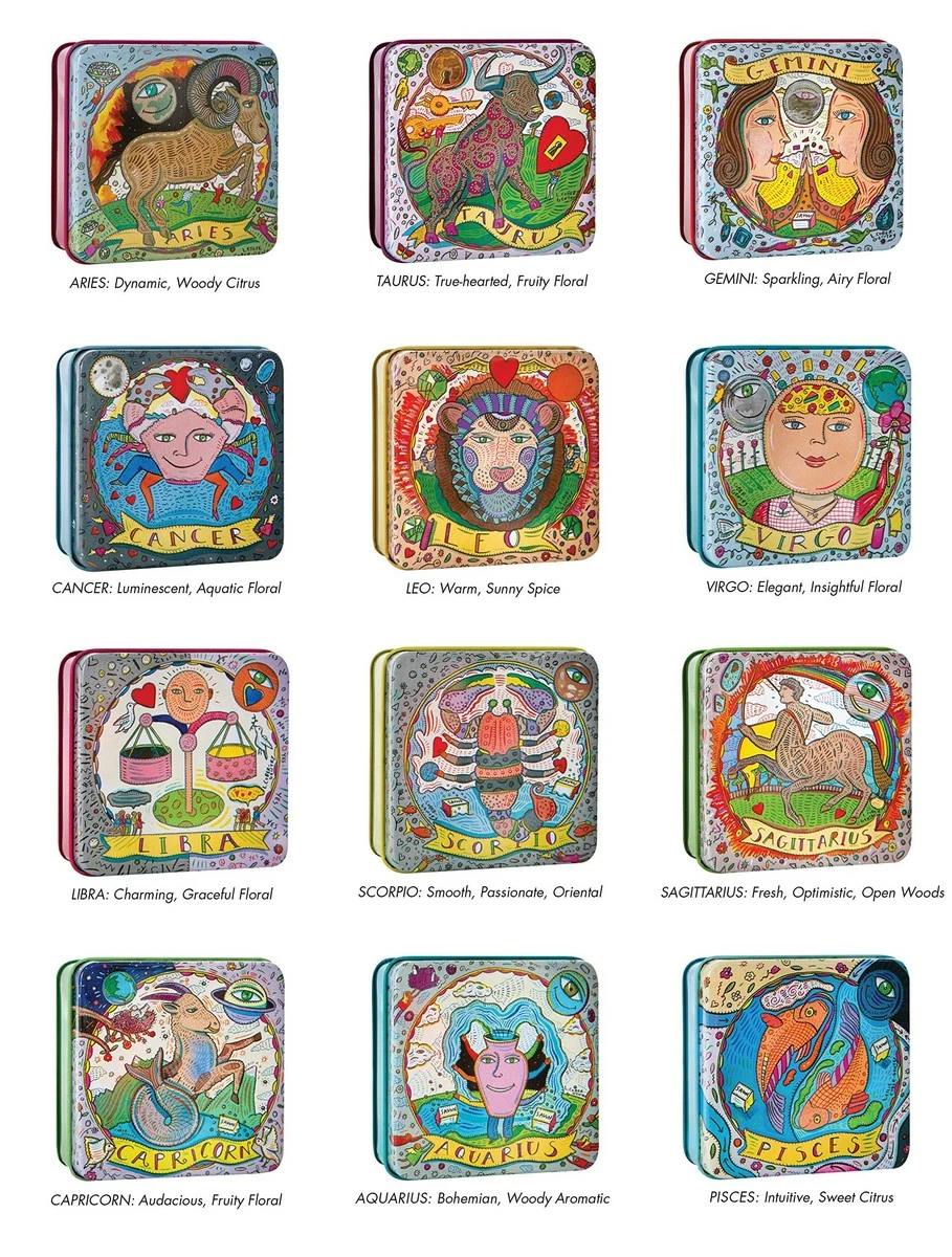 Pre De Provence Store Pre De Provence Zodiac Tin Bar Soap, Gemini, 100 Gram 5 Pre De Provence Store Pre De Provence Zodiac Tin Bar Soap, Gemini, 100 Gram - Image 3