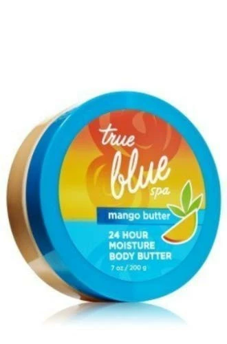 Bath & Body Works Bath And Body Works True Blue Spa 24 Hour Moisture Mango Body Butter 7 Ounce 3 Bath & Body Works Bath And Body Works True Blue Spa 24 Hour Moisture Mango Body Butter 7 Ounce