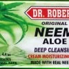 Dr Robert Original Neem Soap With Aloe - Deep Cleansing Bar - 4-Pack - 4.4 Oz Ea (Green) 1 Dr Robert Original Neem Soap With Aloe - Deep Cleansing Bar - 4-Pack - 4.4 Oz Ea (Green) -Moisturizers Sales jhwsocwrb98ax8vydgjxt04a8sby