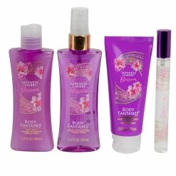Japanese Cherry Blossom Sparkle And Shine Regimen Set By Body Fantasies - Long Lasting, Uplifting Fragrances - Regimen Set With Only The Highest Quality Oils For Fragrance -Moisturizers Sales jk5lmr2hv6mibg3b3vijjlmldky1
