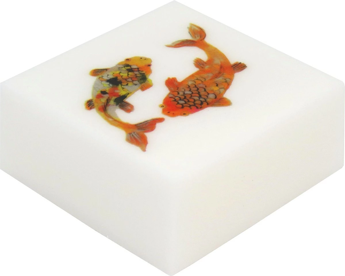 Eclectic Lady Store Fresh Cut Grass Scented Glycerin Soap With Koi Fish Design 5 Eclectic Lady Store Fresh Cut Grass Scented Glycerin Soap With Koi Fish Design - Image 3