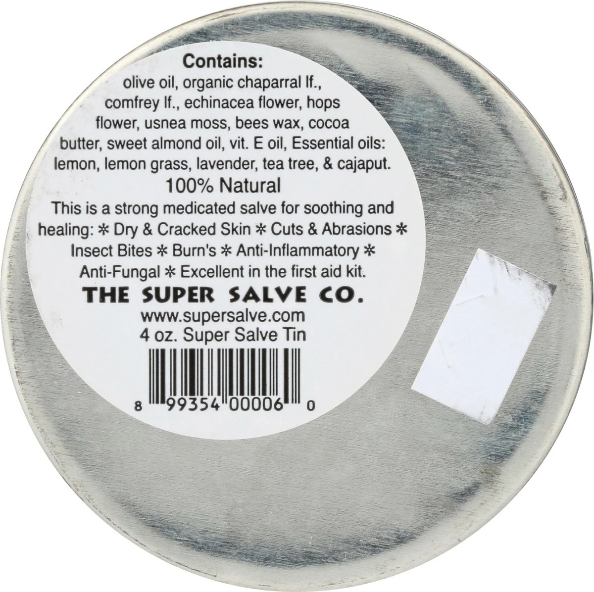 Super Salve Creation Farms, Salve Super Tin, 4 Ounce 4 Super Salve Creation Farms, Salve Super Tin, 4 Ounce - Image 2