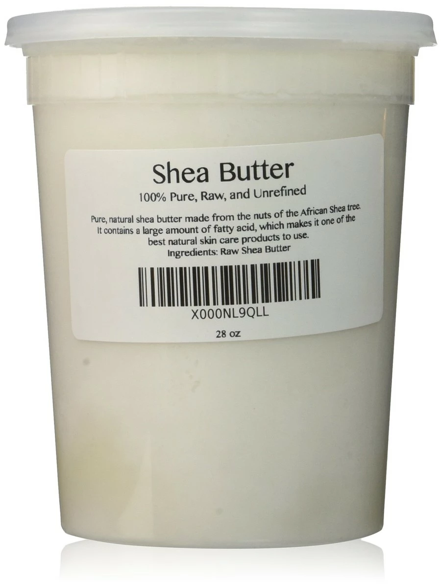 Skin Beauty Essentials 100% Pure Unrefined Raw SHEA BUTTER - From The Nut Of The African Ghana Shea Tree (28 Oz) 3 Skin Beauty Essentials 100% Pure Unrefined Raw SHEA BUTTER - From The Nut Of The African Ghana Shea Tree (28 Oz)
