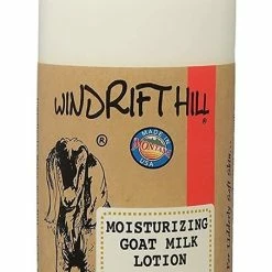 Windrift Hill Moisturizing Goat Milk Hand & Body Lotion 8 Ounce Bottle (Rosy Bouquet)