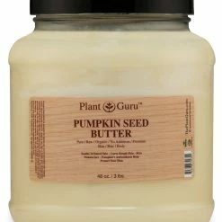 Plant Guru Store Pumpkin Seed Body Butter 3 Lb. 100% Pure Raw Fresh Natural Cold Pressed. Skin Body And Hair Moisturizer, DIY Creams, Balms, Lotions, Soaps.