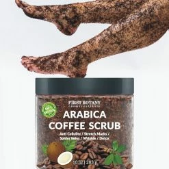 First Botany Cosmeceuticals Store 100% Natural Arabica Coffee Scrub With Organic Coffee, Coconut And Shea Butter - Best Acne, Anti Cellulite And Stretch Mark Treatment, Spider Vein Therapy For Varicose Veins & Eczema 10 Oz -Moisturizers Sales k19wxtw12mk62a8dzofb7460p4ed