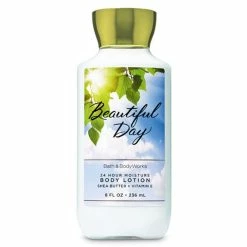 Bath And Body Works Bath & Body Works Beautiful Day 2019 Edition 24 Hour Moisture Super Smooth Body Lotion With Shea Butter, Coconut Oil And Vitamin E 8 Fl Oz / 236 ML