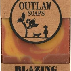 Outlaw Soaps Store Outlaw Soaps, Soap Bar Blazing Saddles, 4 Ounce