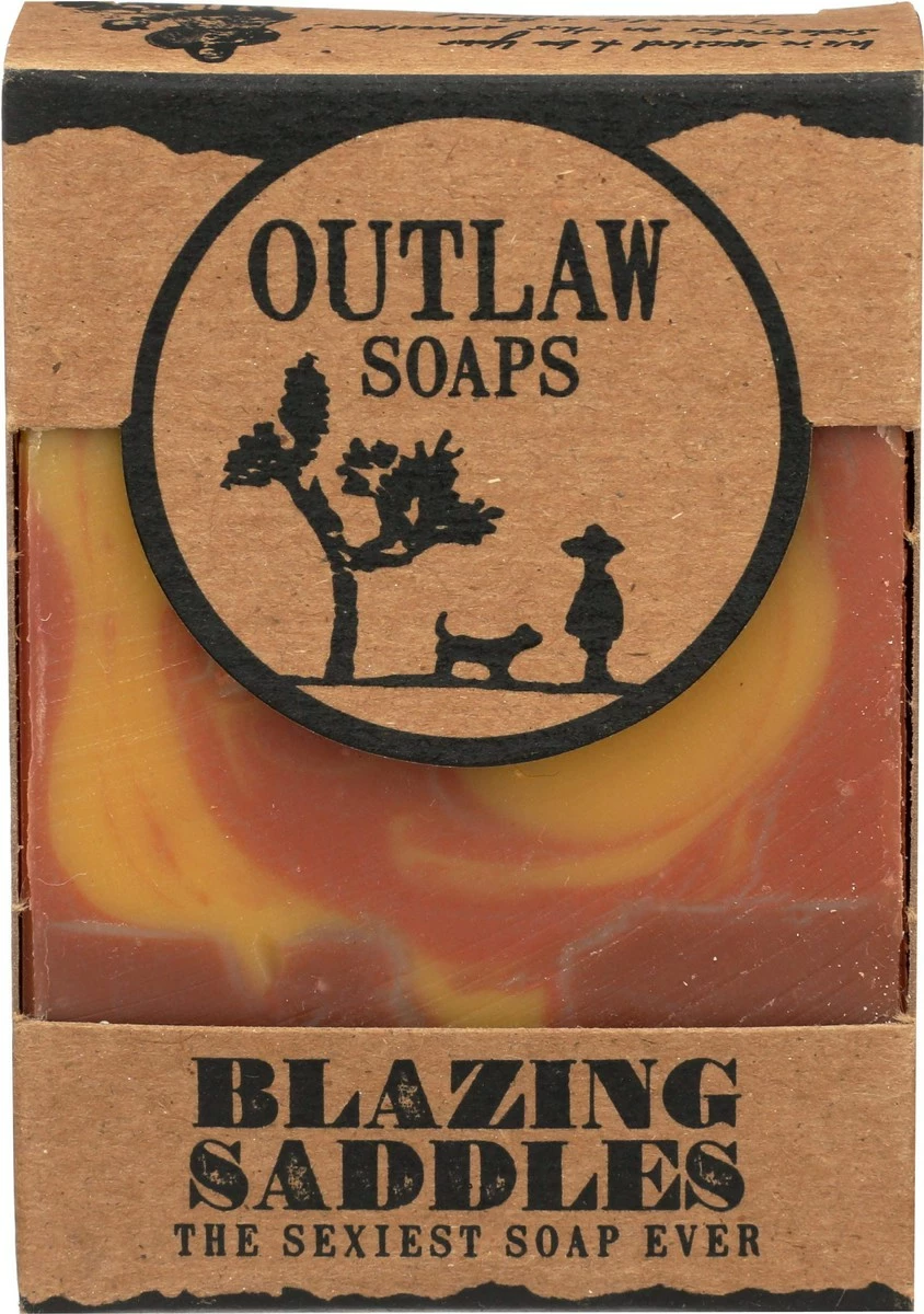 Outlaw Soaps Store Outlaw Soaps, Soap Bar Blazing Saddles, 4 Ounce 3 Outlaw Soaps Store Outlaw Soaps, Soap Bar Blazing Saddles, 4 Ounce
