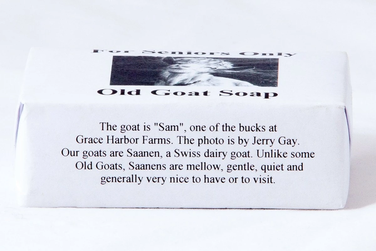 Grace Harbor Farms Old Goat Soap, For Seniors Only (4-Four Ounce Bars) 5 Grace Harbor Farms Old Goat Soap, For Seniors Only (4-Four Ounce Bars) - Image 3