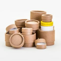 KJ's Krafts 21 Piece Variety Pack | Kraft Paperboard Lip Balm/Salve/Cosmetic/Lotion Jars