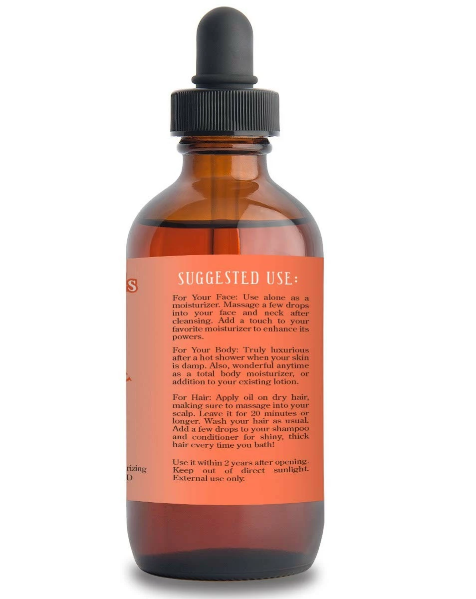 Natural Born Oils SALE! 4oz Rosehip Seed Oil, 100% Pure And Natural, Cold-Pressed, Unrefined, Organic Moisturizer For Skin And Hair - Includes Pump & Dropper 5 Natural Born Oils SALE! 4oz Rosehip Seed Oil, 100% Pure And Natural, Cold-Pressed, Unrefined, Organic Moisturizer For Skin And Hair - Includes Pump & Dropper - Image 3