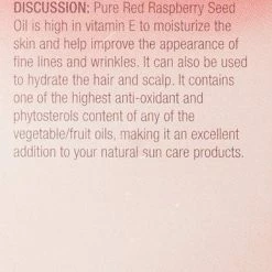 Life-flo Pure Red Raspberry Seed Oil | Antioxidant-Rich Moisturizer For Dry Skin & More | Cold Pressed, Pure Virgin, 2oz -Moisturizers Sales kjot9qqvfnyig7mxcqvwqfeolvqx