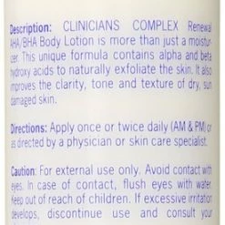 Clinicians Complex Renewal AHA/BHA Body Lotion, 7.25 Ounce -Moisturizers Sales kkd5h52m2m1shig1evijof7qvcji