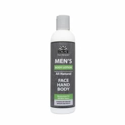 Okay Men's All Natural Body Lotion 8 Fluid Ounce, White, 8 Fluid Ounce