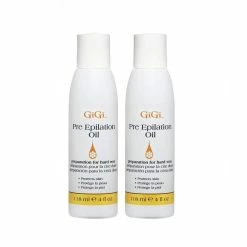 GiGi Pre-Epilation Oil, 4 Ounce (2 Pack)