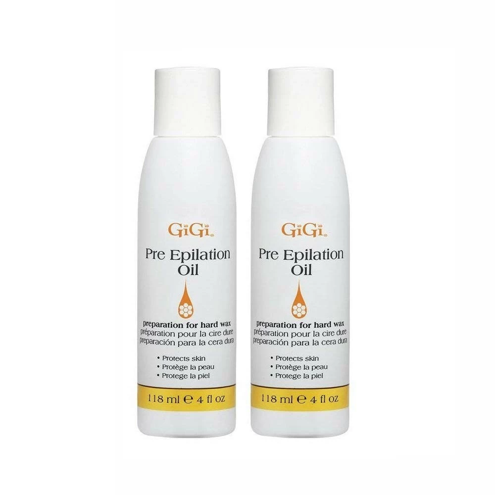 GiGi Pre-Epilation Oil, 4 Ounce (2 Pack) 3 GiGi Pre-Epilation Oil, 4 Ounce (2 Pack)