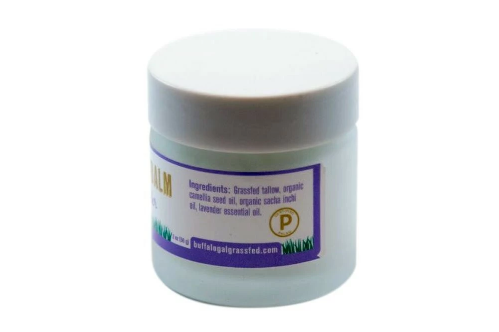 Buffalo Gal Grassfed Beauty TALLOW BALM - Lavender (2 Oz) 4 Buffalo Gal Grassfed Beauty TALLOW BALM - Lavender (2 Oz) - Image 2