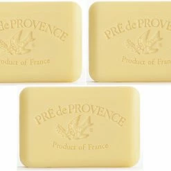 Pre De Provence Store Pre De Provence Artisanal French Soap Bar (250 Grams) - Sweet Lemon - 3 Pack