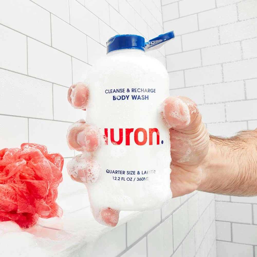 Huron - Men's Invigorating Body Wash. Skin Conditioning Lather Refreshes, Deodorizes And Nourishes. Energizing Aromatic Citrus Scent With Menthol And Eucalyptus. Sulfate-free.100% Vegan. 32 Oz (Jumbo) 4 Huron - Men's Invigorating Body Wash. Skin Conditioning Lather Refreshes, Deodorizes And Nourishes. Energizing Aromatic Citrus Scent With Menthol And Eucalyptus. Sulfate-free.100% Vegan. 32 Oz (Jumbo) - Image 2